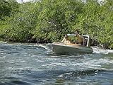 Griffin And Edward On Motorboat 1